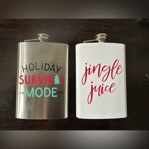 Holiday Drinking Flasks 8oz